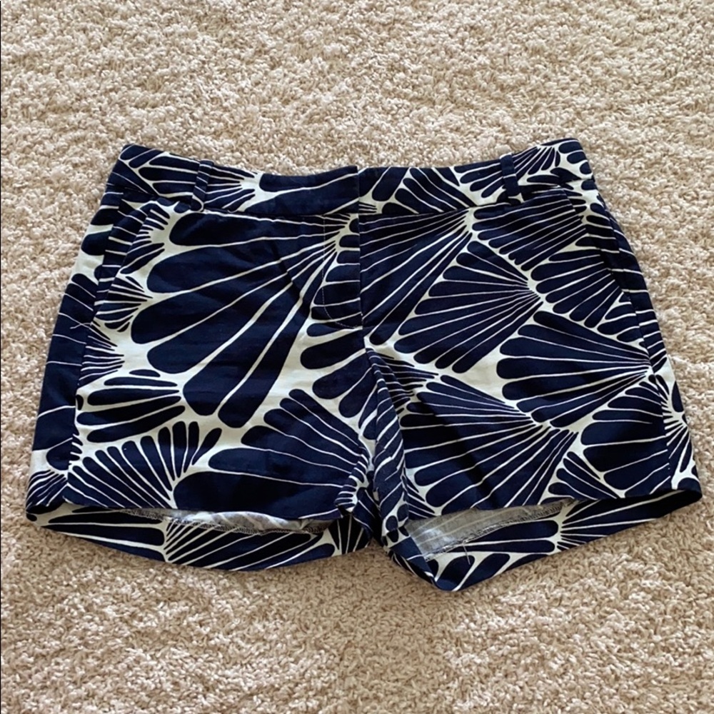 Patterned J Crew Shorts - image 1